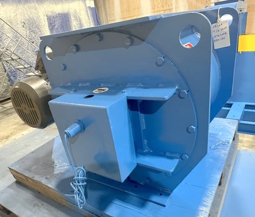 10" x 20" Allied Blower, Rotary Airlock Valve, rubber tip metal wheel, 3 HP Reliance 841 XL severe duty - Image 9