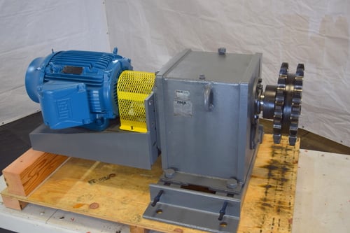 75 HP @ 44 RPM, Falk #2100FZ3B, Gear Drive w/ 75 HP Weg Motor, 40.24 :1 ratio, 1.8 service factor - Image 7