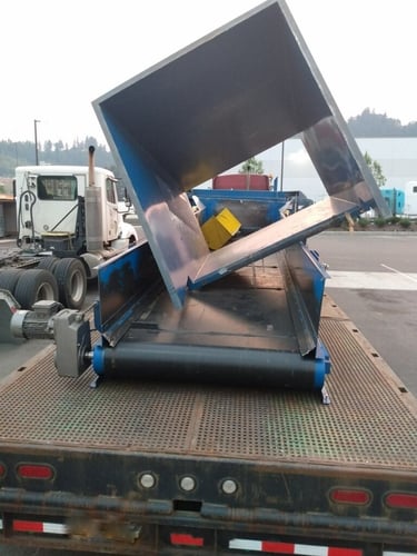 American #PW3560-820, Single Ram Horizontal Baler, adjustable infeed belt & hopper, 460 Volt, 3PH - Image 3