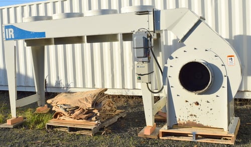 6,850 cfm @ 12" S.P., LMC #460-IR-C, Dust Collector, 144 sq.ft. filter area, (12) filter bags, 17" inlet, 20 - Image 3