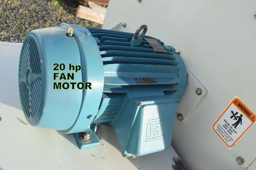6,850 cfm @ 12" S.P., LMC #460-IR-C, Dust Collector, 144 sq.ft. filter area, (12) filter bags, 17" inlet, 20 - Image 10