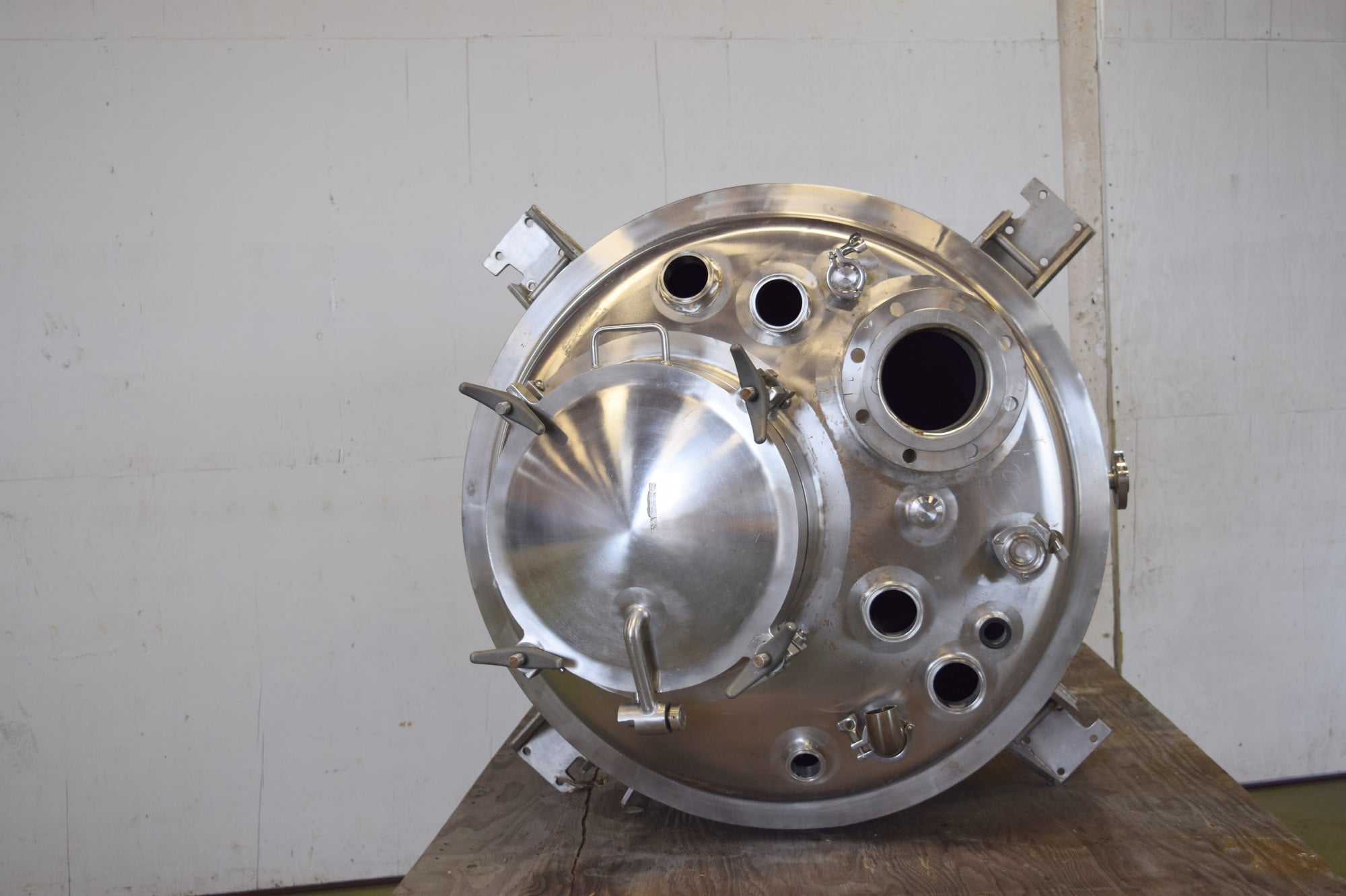 321 gallon Lee Industries #1000LU, Stainless Steel jacketed tank, 50 psi @ 302&deg;F internal, 100 psi jacket - Image 5