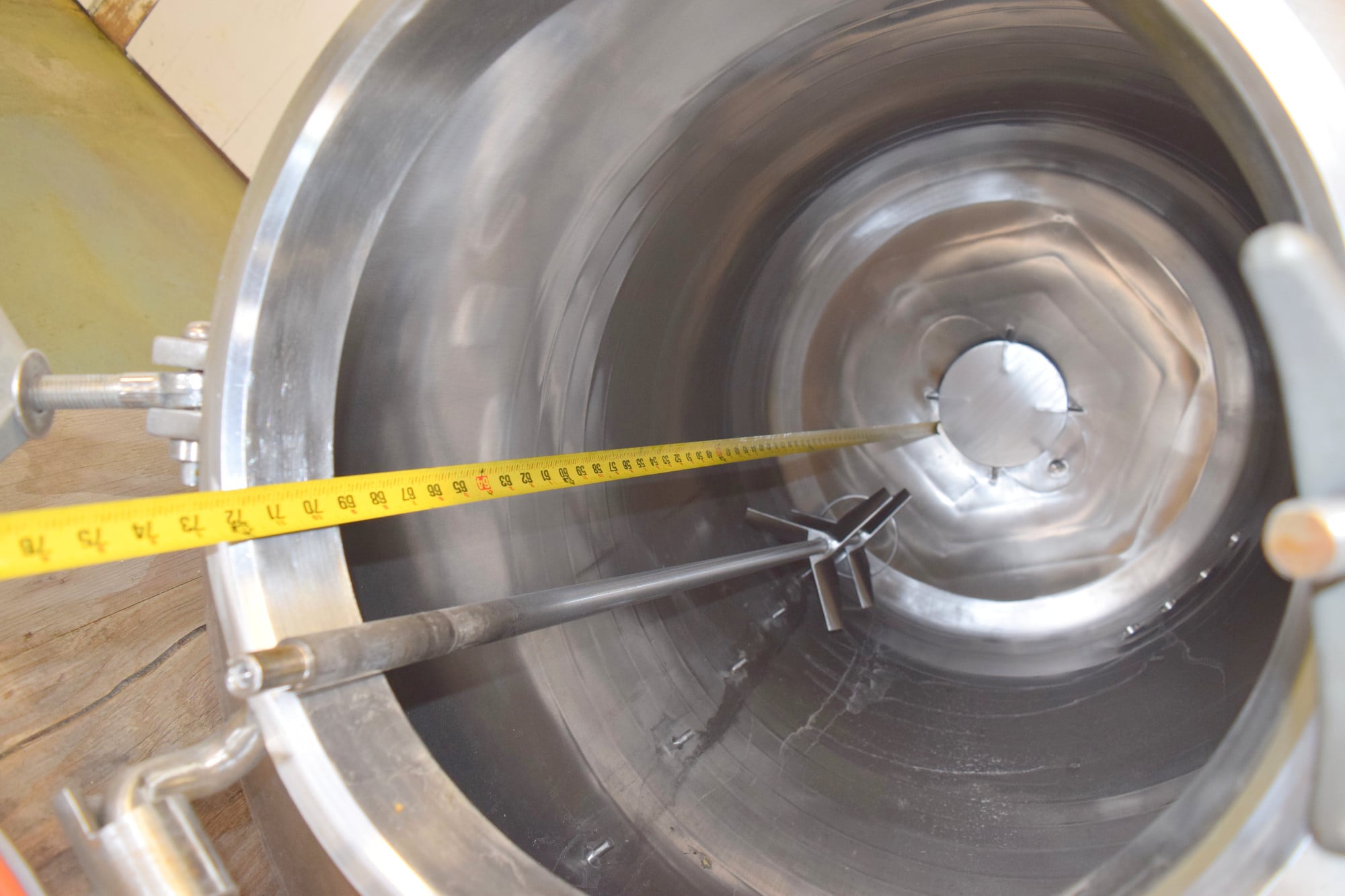 321 gallon Lee Industries #1000LU, Stainless Steel jacketed tank, 50 psi @ 302&deg;F internal, 100 psi jacket - Image 10