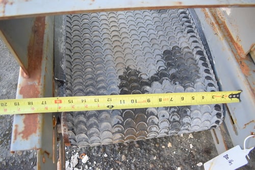 16" wide x 20' long, Belt Conveyor, traction type belting, 17" trough width, metal covers/lids, 3/4 HP - Image 6