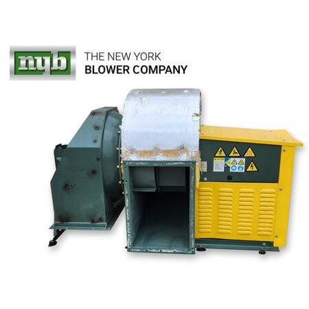 9300 cfm @ 4" S.P., New York Blower, backward inclined fan, size 22 PLR, 10 HP, 1760 RPM, 208-230/460 V. - Image 1