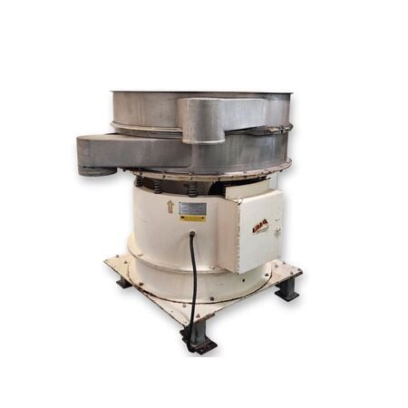 48" Midwestern Industries #ME48S8-8, Stainless Steel single deck vibratory screener, 3 HP, 208-230/460 V. - Image 2