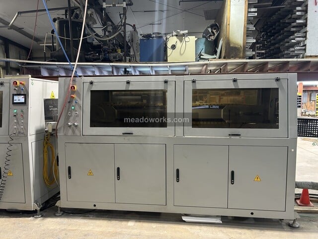 Lima Extrusion #P-90/28, Pipe & Profile Extrusion Line, Omron touchscreen control, 460 V., 2022 - Image 4