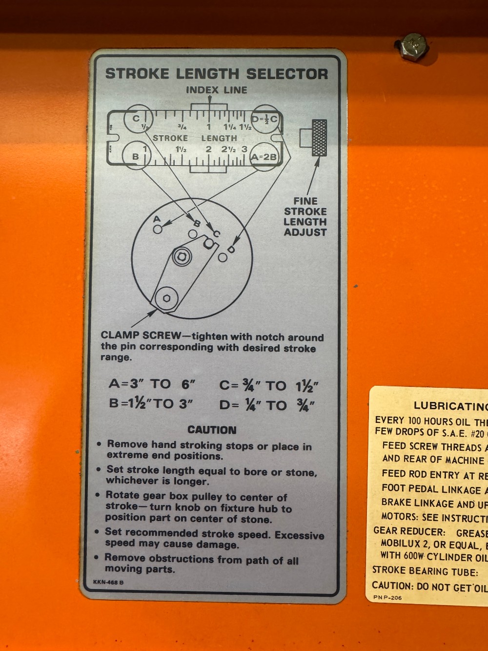 Sunnen #MBB-1680-MS, Power Stroke Horizontal Hone, 0.060"-3.750" honing diameter, 16" blind bore length - Image 9