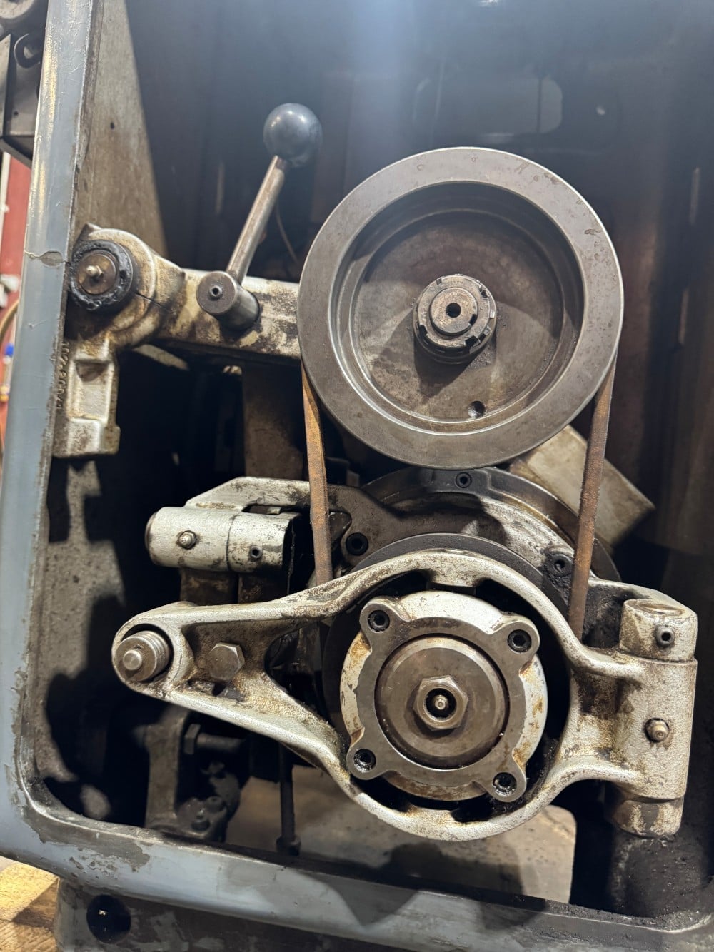 8" x 17" Schaublin #102-80, Precision Pedestal Tool Room Lathe, 35.43" bed length, 4.72" swing over cross - Image 4