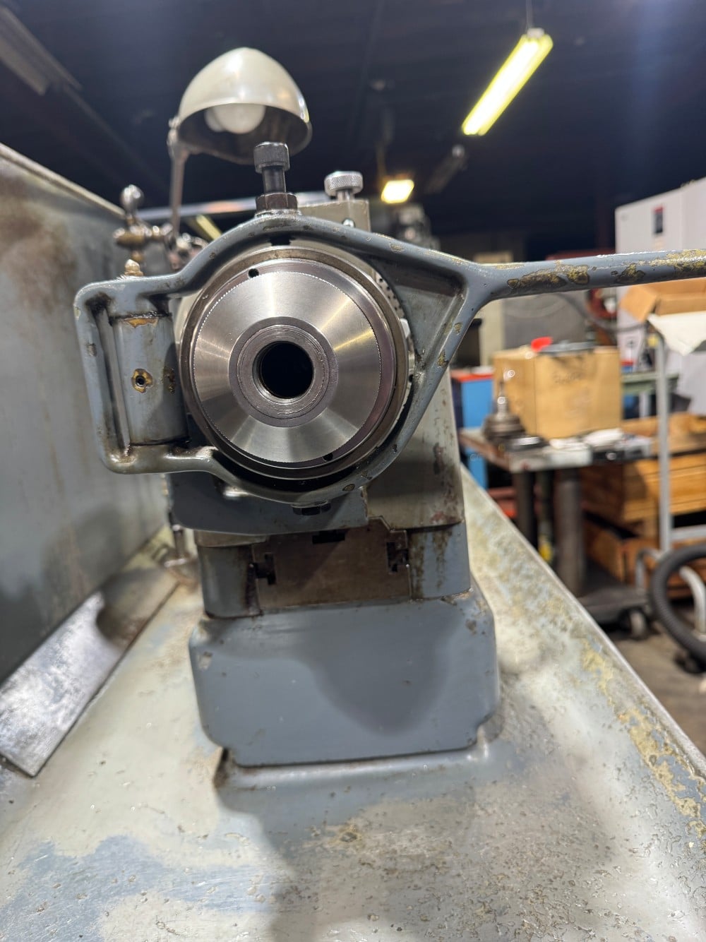 8" x 17" Schaublin #102-80, Precision Pedestal Tool Room Lathe, 35.43" bed length, 4.72" swing over cross - Image 9
