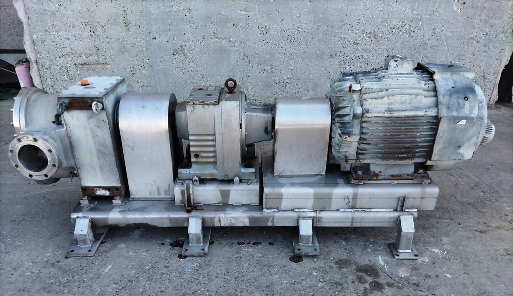 Fristam #FKL-600, Positive Displacement Pump, 125 HP, 7" in/out, flanged, 400 max. psi - Image 2