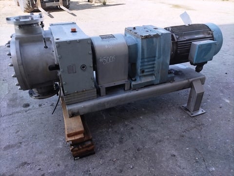 Fristam #FKL-600, Positive Displacement Pump, 75 HP, 7" in/out, flanged, 230/460 Volts - Image 2