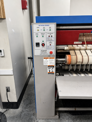 20" x 120" Chicago #Duo-Star-20-120-P, Gas Heated Flatwork Ironer, Laser Series, 2016 - Image 5