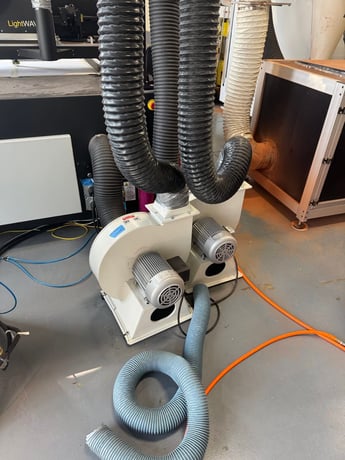 Kern #OptiFlex-50, CO2 laser system, 52" x 50" work area, 500 Watt, 208-240 V., 3 Ph., 2023 - Image 5