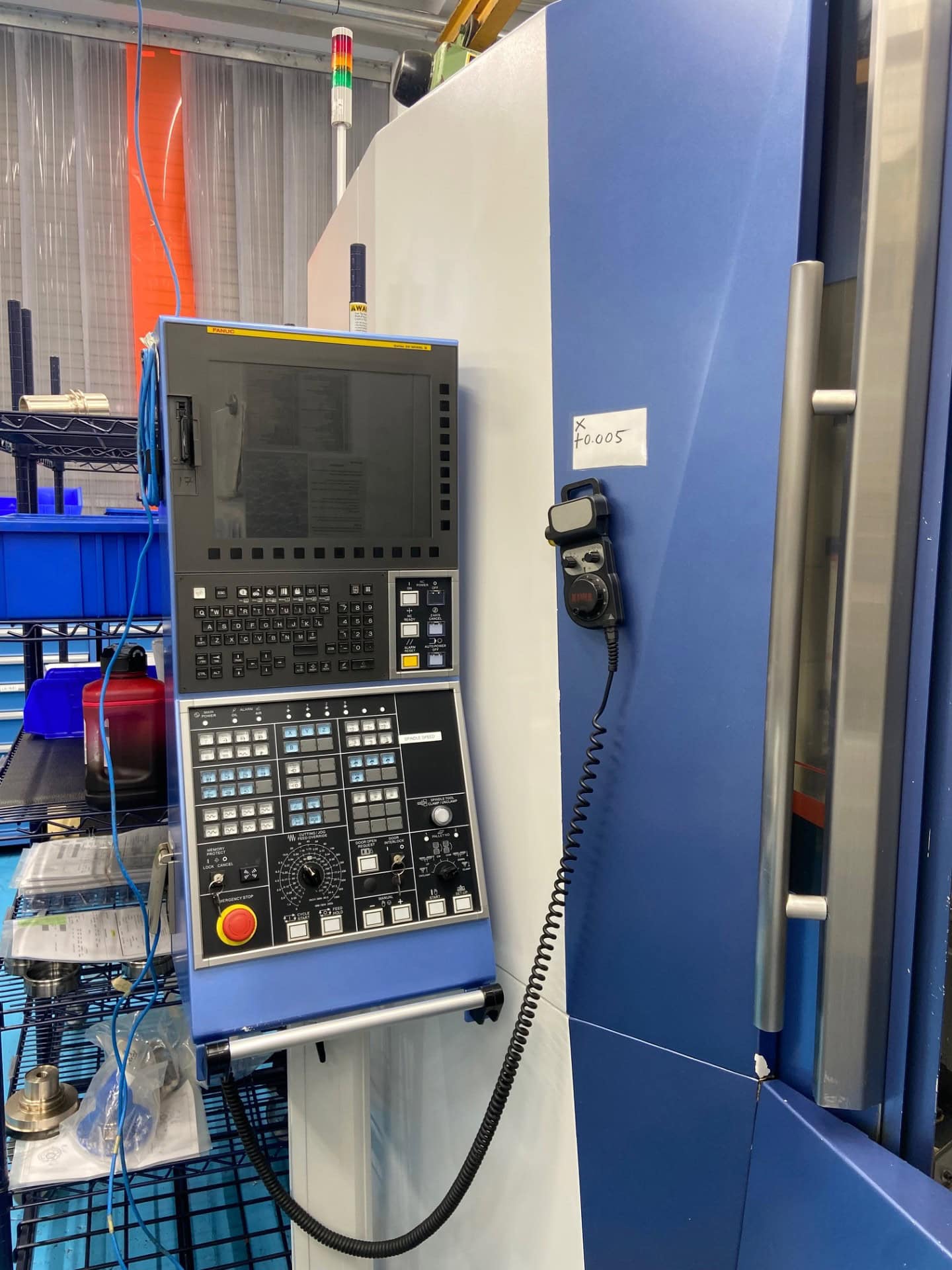 Kiwa #KH4500, horizontal machining center, 120 automatic tool changer, 27.6" X, 29.1" Y, 26.8" Z, 15,000 RPM - Image 2