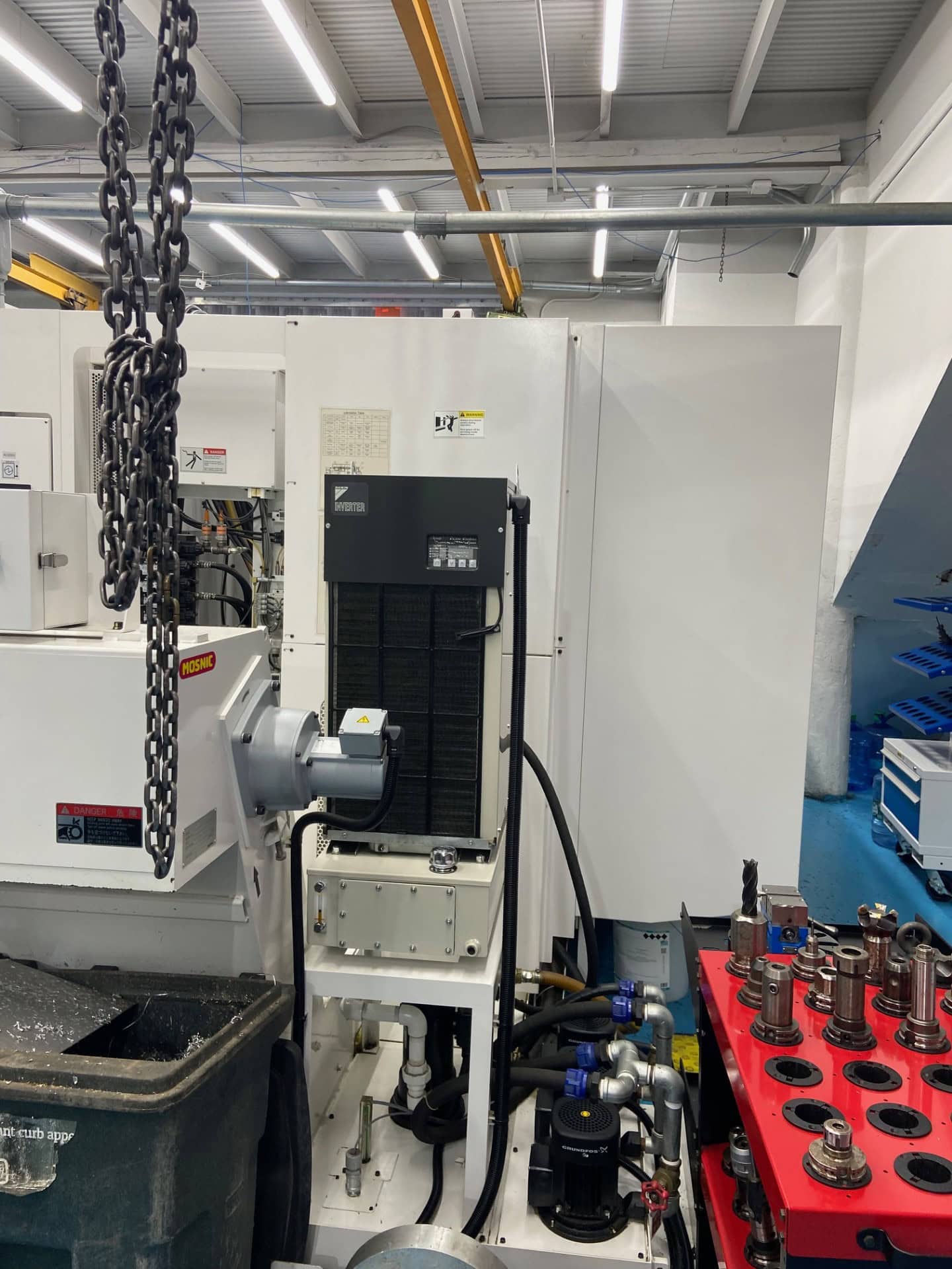 Kiwa #KH4500, horizontal machining center, 120 automatic tool changer, 27.6" X, 29.1" Y, 26.8" Z, 15,000 RPM - Image 3
