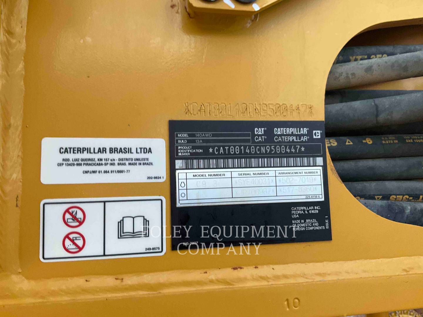 Caterpillar 140-13AWL, Motor Grader, 2685 hours, S/N: N9500447, 2021 - Image 5