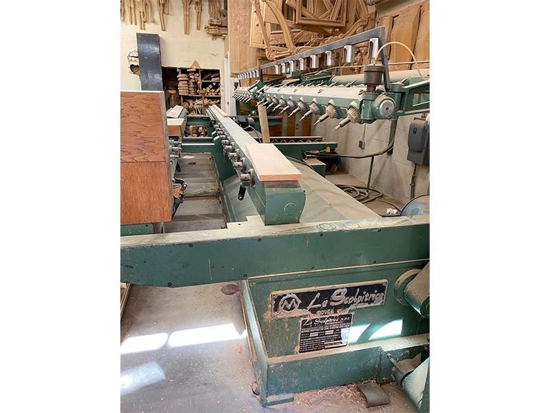 Louis Allis Nuova Scolpitrice #201-16, multi spindle carving machine, 16 spindle, 8" between spindles, 20" - Image 4
