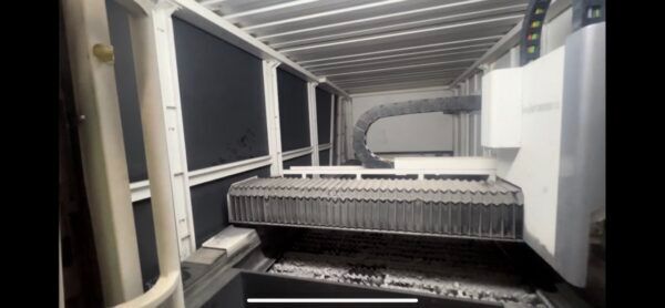 Bodor #C3, fiber laser, 6000 watt, 5' x 10' table, air compressor system, low hours, 2022 - Image 3
