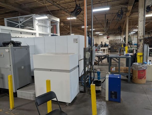 Trumpf #TruLaser-3030-Fiber, fiber laser, 6000 watt, 5' x 10' table, 9-pallet TruStore, LiftMaster Compact - Image 5