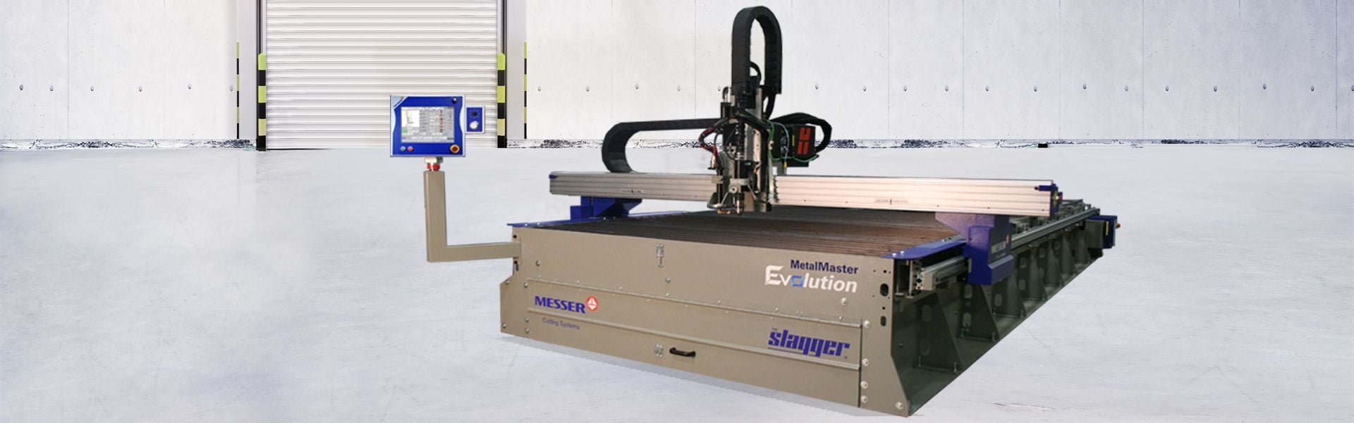 Messer #MetalMaster-Evolution, 10' x 20' CNC plasma cutting table, Hypertherm HPR400XD, Bevel-R head, slagger - Image 1