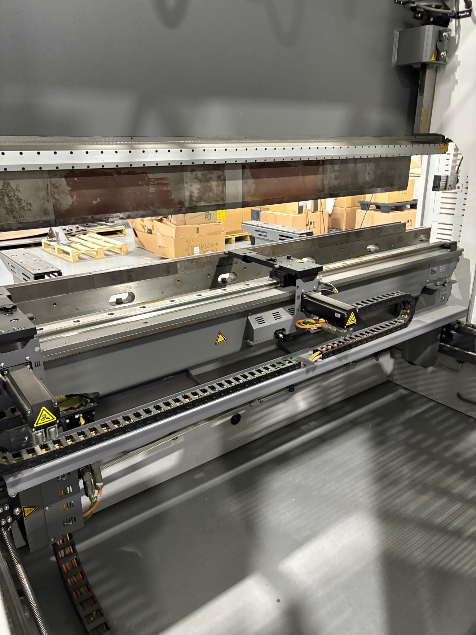176 Ton, Bystronic #Xact-Smart-160/3100, CNC press brake, 10' overall, 11.8" stroke, tooling included, 2021 - Image 2