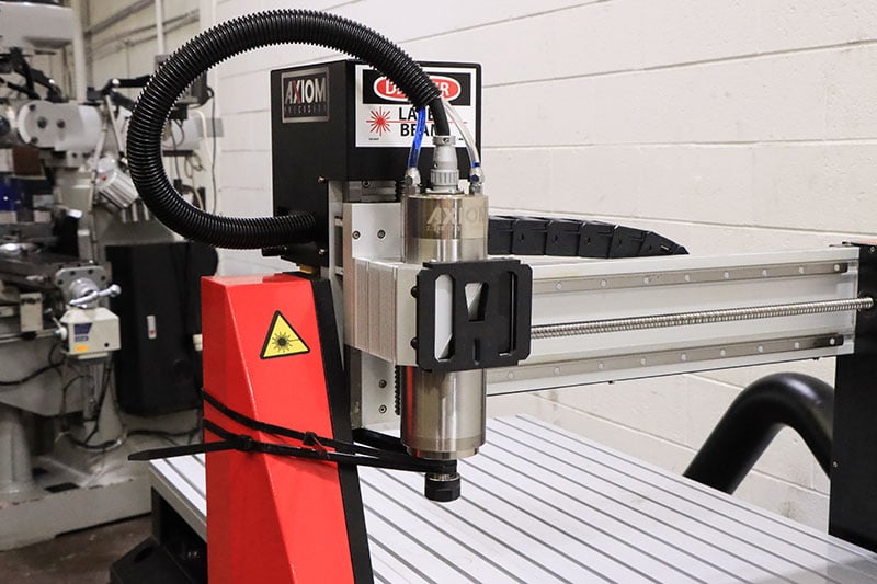 Axxiom #ER8-Elite, CNC router, 24" X, 48" Y, 7.48" Z, 28.4" x63" tbl., 24k RPM, ER20 collet, RichAuto B58 DSP - Image 5