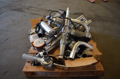 K-Tron, Parts & Pieces, valves & diverter components, flexible hose connections - Image 3