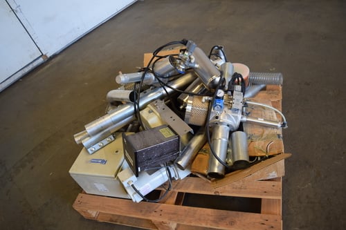 K-Tron, Parts & Pieces, valves & diverter components, flexible hose connections - Image 5