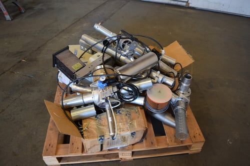 K-Tron, Parts & Pieces, valves & diverter components, flexible hose connections - Image 6