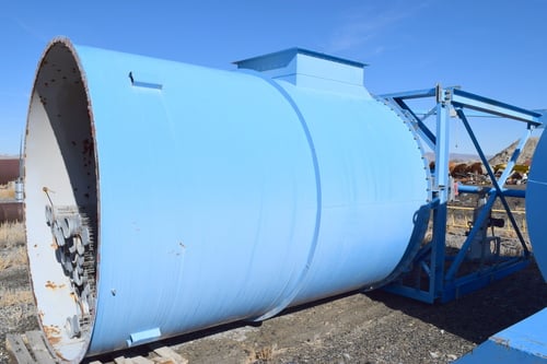 18,521 cfm Mac, Pulse Jet Baghouse Dust Collector, 1,400 sq.ft. filter area, (88) filter bags, 200 HP NYB - Image 6