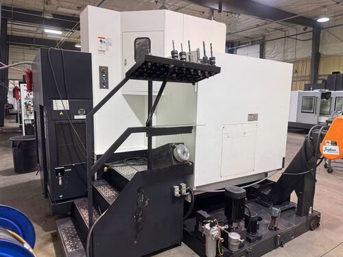 Mazak #VCN-700/40-IIHS, CNC vertical machining center, 30 automatic tool changer, 60.2" X, 27.6" Y, 25.6" Z - Image 10