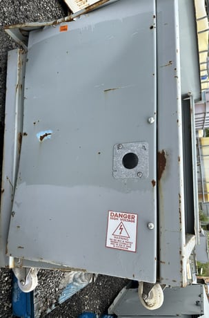 112.5 KVA 600 Primary, 480/120 Secondary, RAMP Electrical Transformer Ltd., 3-Phase Autotransformer - Image 2