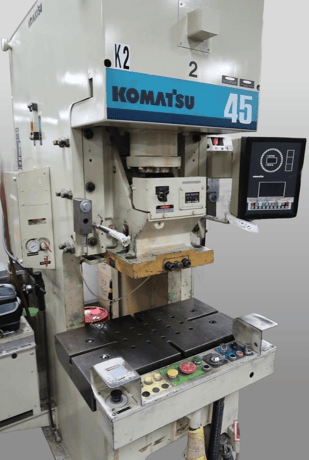 45 Ton, Komatsu #OBS 45S-VS-3, S/N D0076, 3.9" Stroke, STK# 1698 - Image 1