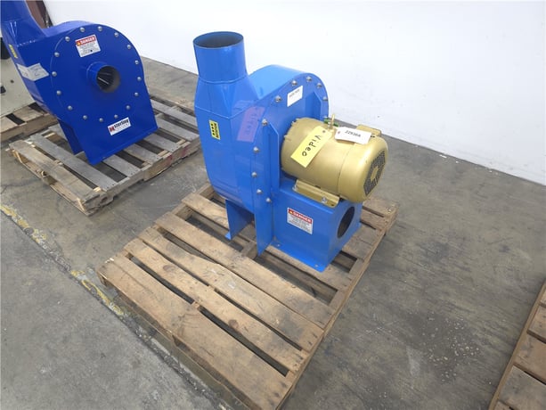 Sterling #512-07FD, blower, 7.5 HP, 6" inlet/outlet, 3520 RPM, 460/3/60, Fr.213T, TEFC, arrangement 4, 1.15 - Image 6