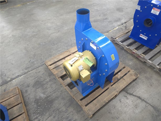 Sterling #512-07FD, blower, 7.5 HP, 6" inlet/outlet, 3520 RPM, 460/3/60, Fr.213T, TEFC, arrangement 4, 1.15 - Image 7