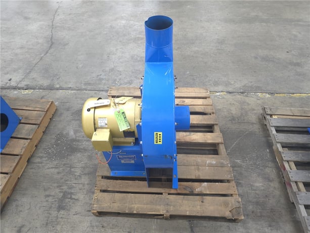 Sterling #512-07FD, blower, 7.5 HP, 6" inlet/outlet, 3520 RPM, 460/3/60, Fr.213T, TEFC, arrangement 4, 1.15 - Image 8