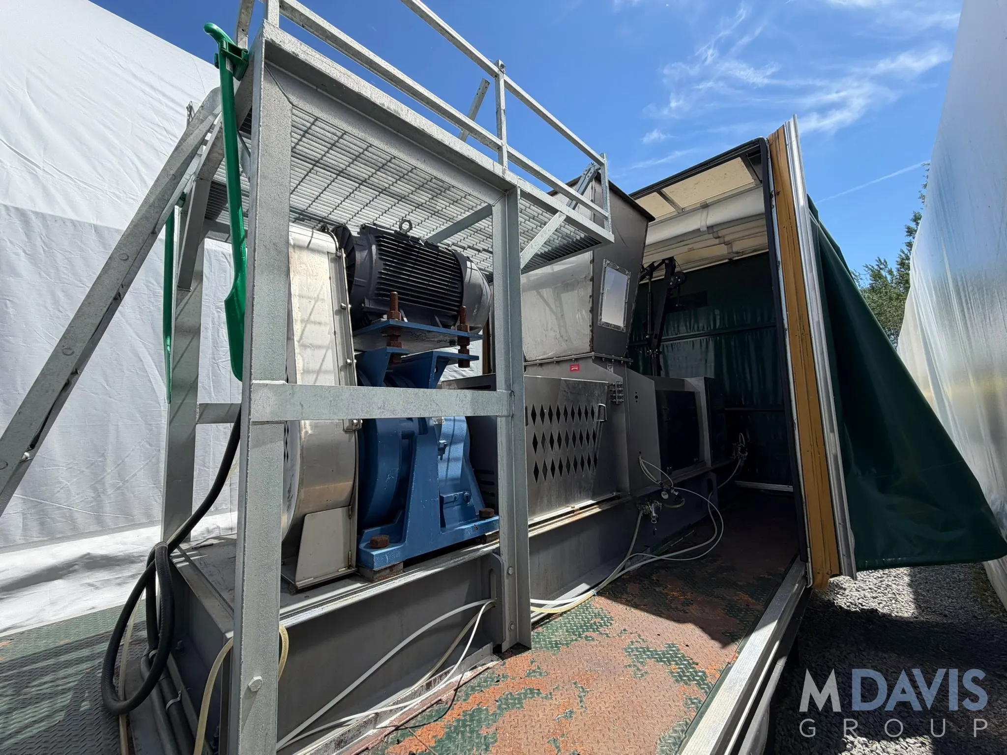 Vincent #TSP-12, Dewatering Twin Screw Press, Stainless Steel, 64" tapered twin screws, 20" x 24" feed - Image 4