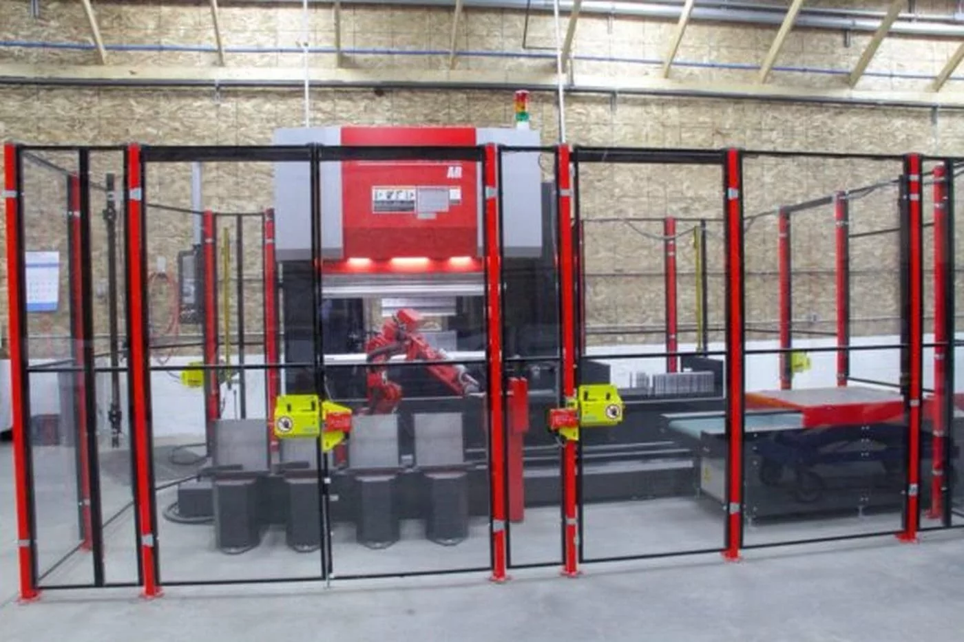67 Ton, Amada #EG-6013, CNC Hydraulic Press Brake, 4.5' overall length, 53.1" between housings, 6" stroke - Image 1