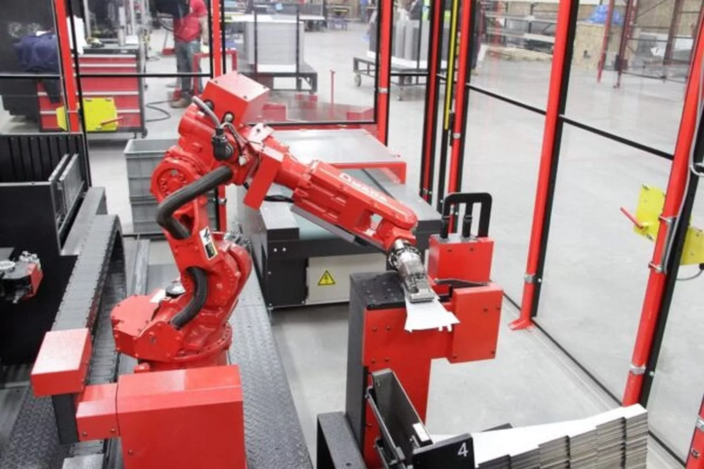 67 Ton, Amada #EG-6013, CNC Hydraulic Press Brake, 4.5' overall length, 53.1" between housings, 6" stroke - Image 2