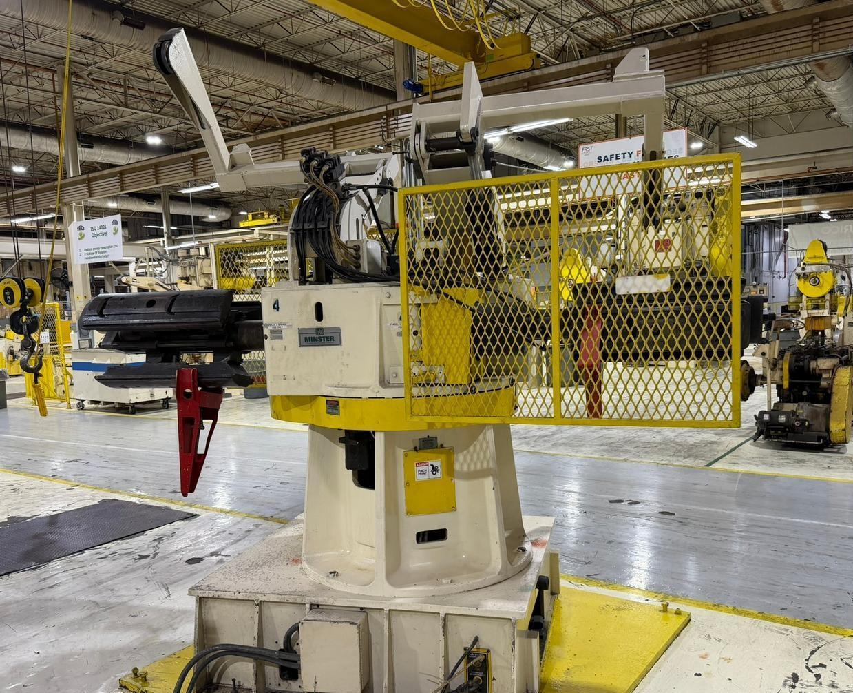 10000 lb. Minster #MR10-20D/MS20-20-7/MEF4-20, Coil Feed Line, 20" coil width, 0.110" coil thickness, 1996 - Image 5
