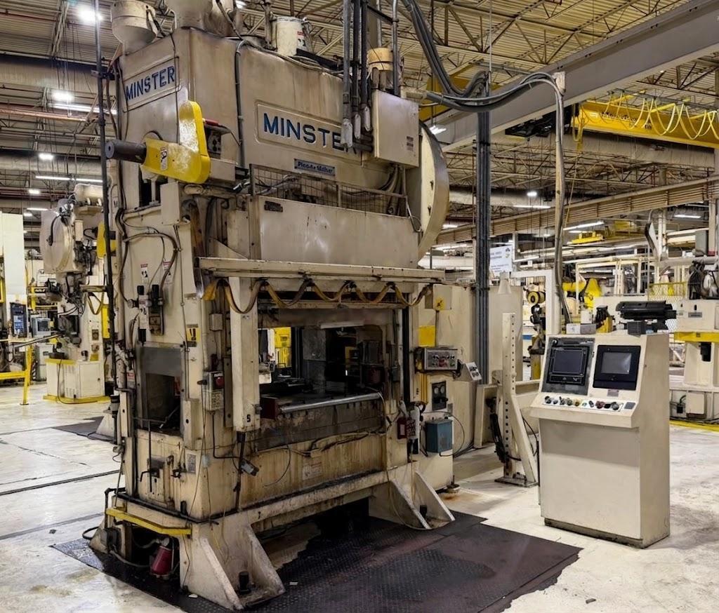 150 Ton, Minster #P2-150-60-Piece-Maker, Straight Side Double Crank Press, 5" stroke, 29.5" shut height, 5.5 - Image 1