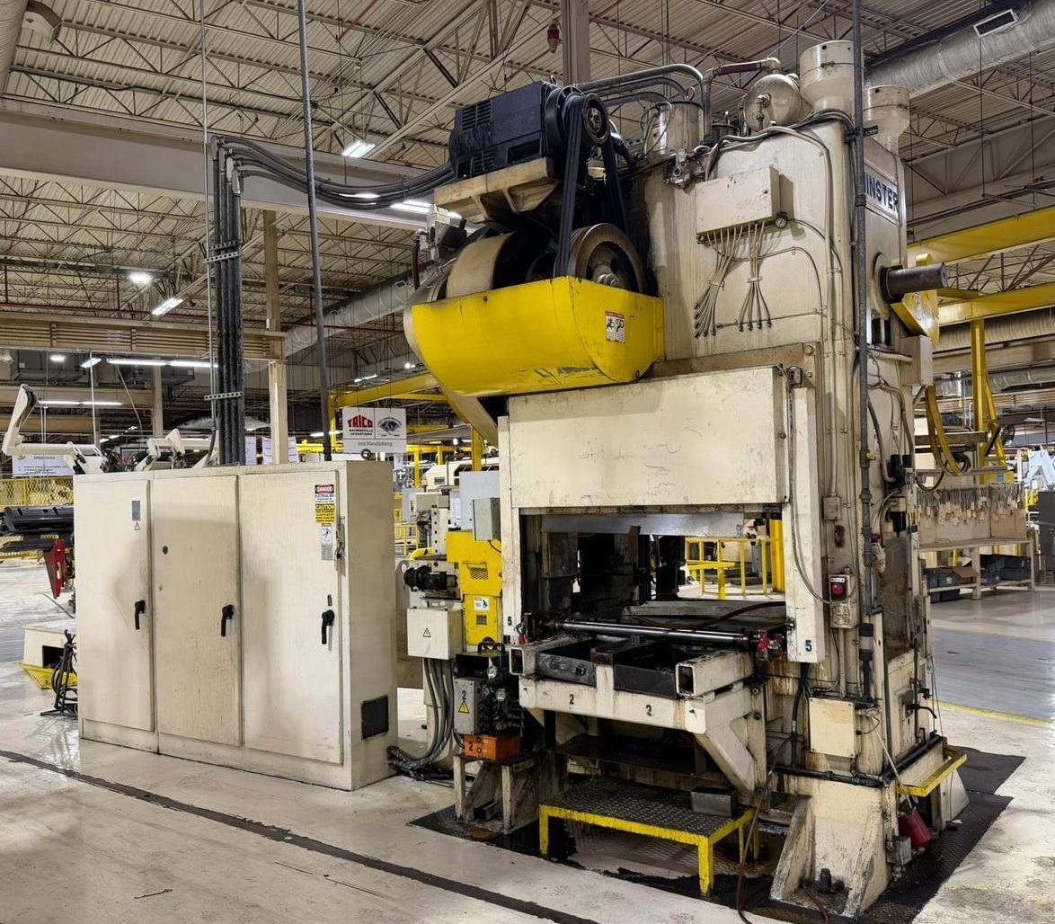 150 Ton, Minster #P2-150-60-Piece-Maker, Straight Side Double Crank Press, 5" stroke, 29.5" shut height, 5.5 - Image 4