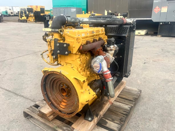 130 HP Caterpillar #C4.4, Industrial Diesel Engine Power Unit, 11-1/2" flywheel, 3,490 hours, 2017 - Image 2
