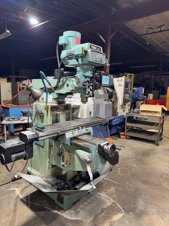 Southwestern Industries #Trak-K3, CNC Vertical Mill, 32" X, 16" Y, 10" x15" tbl., 3 HP, 60-4200 RPM, KMX - Image 2