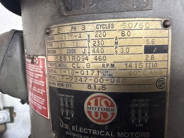 Bridgeport #Series-1, vertical mill, 9" x48" table, 3 HP, 4200 RPM, R8, 1980 - Image 10