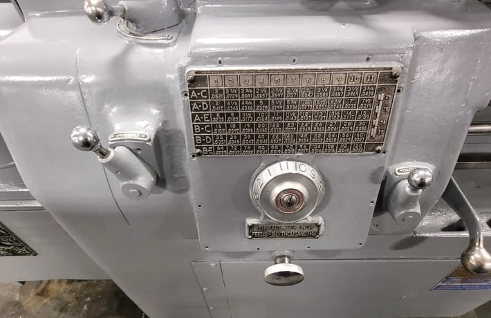 17" x 54" Monarch #612, Engine Lathe, 10 HP, 14-1750 RPM, 2" Bore - Image 1