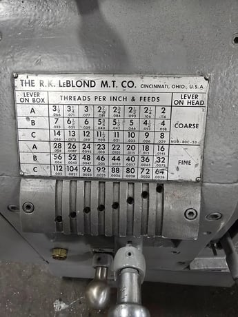 19" x 78" LeBlond #19-Regal, Engine Lathe, 10 HP, 38-1500 RPM, 1-49/64" Bore - Image 4