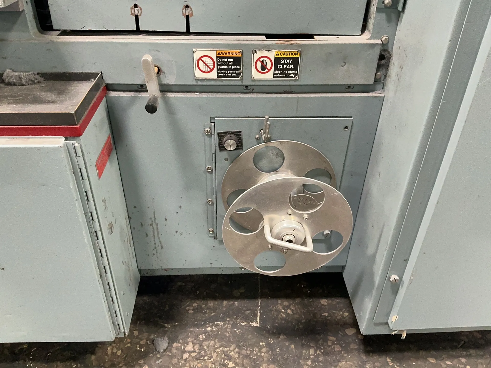 Shanklin #F-1, Side Sealer Wrapper, 14" and 20" Conveyor Belts, 90 PSI Max, 230 V. - Image 2