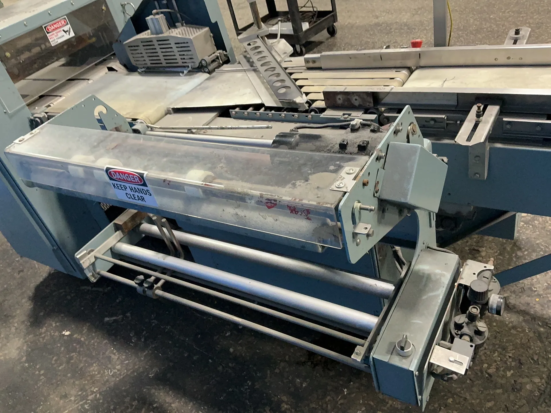 Shanklin #F-1, Side Sealer Wrapper, 14" and 20" Conveyor Belts, 90 PSI Max, 230 V. - Image 4